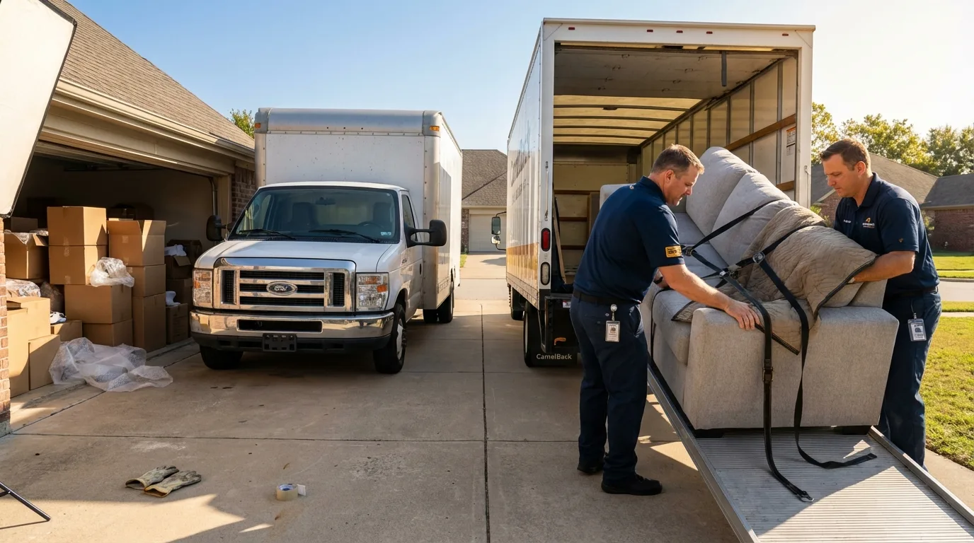 DIY truck vs professional crew comparison in Fort Loramie
